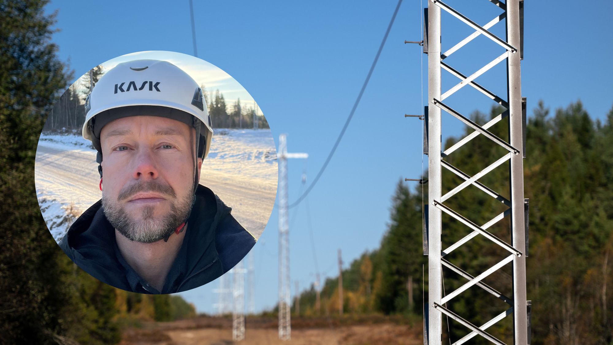 Eric Tedfeldt, huvudprojektledare på Ellevio